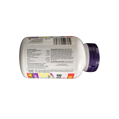 Ingredients, purpose, dose for webber naturals B100 Complex Timed Release (140 tablets) in English